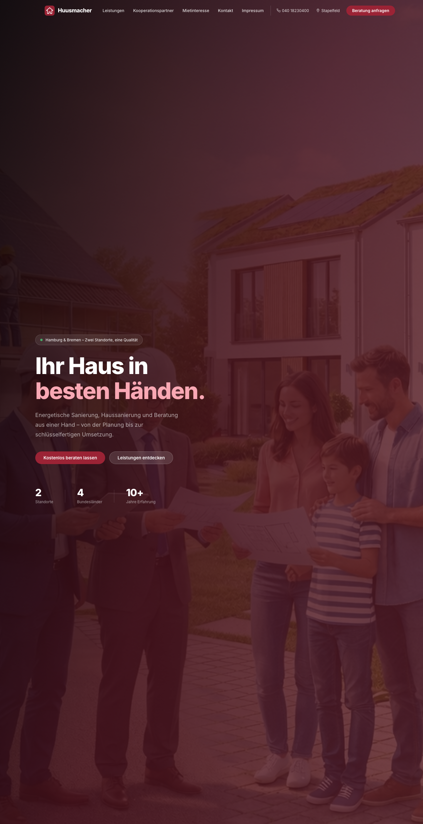 huusmacher.de — Website